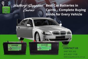 Car batteries in Cairns
